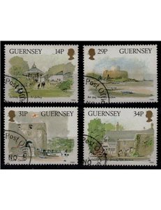 GUERNSEY 1986 National Museums 4v us