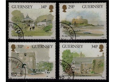 GUERNSEY 1986 National Museums 4v us