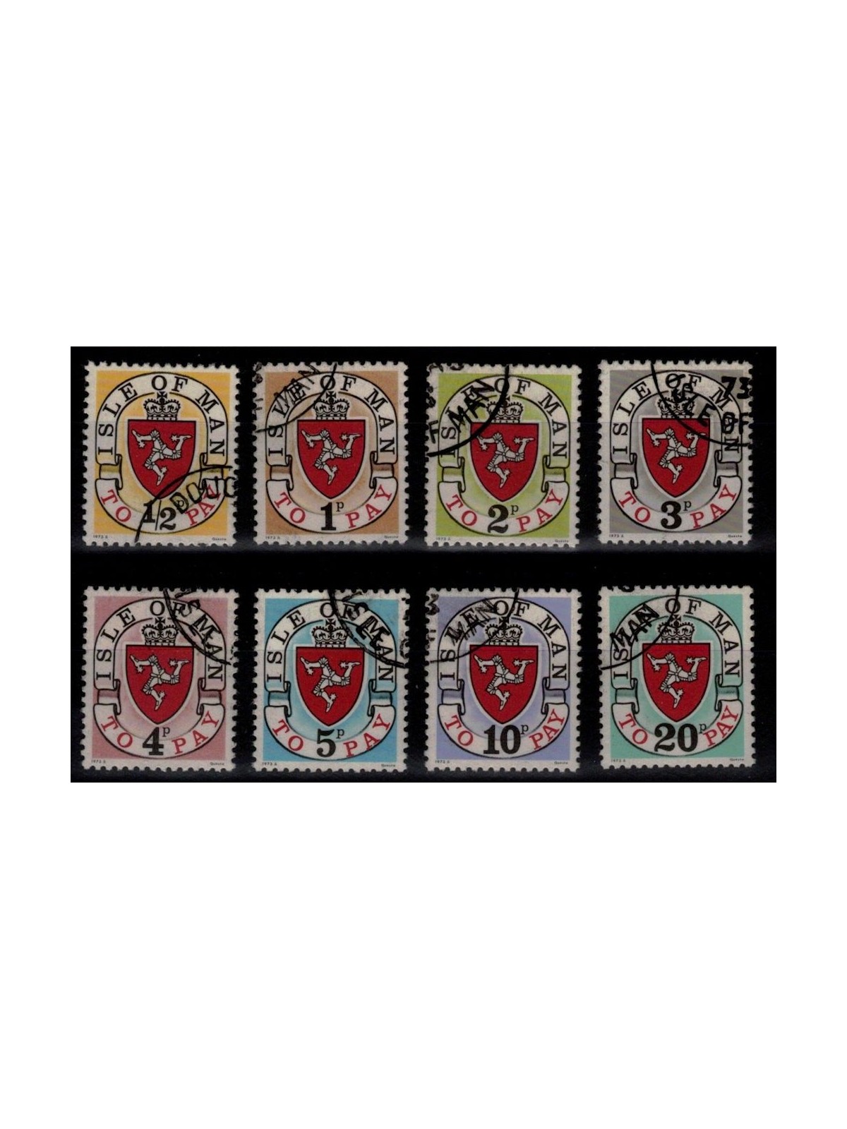 MAN 1973 Segnatasse (2ª tiratura) 8v us