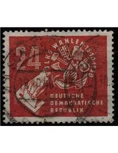 GERMANIA DDR 1950 Elezioni del 15 ottobre us