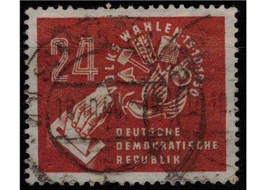 GERMANIA DDR 1950 Elezioni del 15 ottobre us