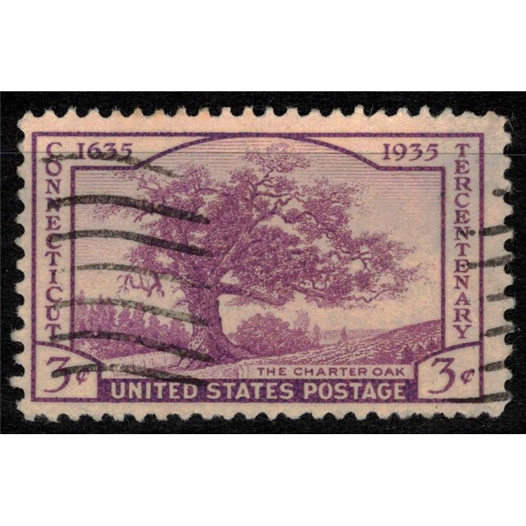 USA 1935 Centennial of Connecticut us