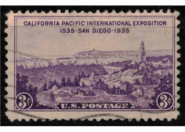USA 1935 Fiera di San Diego us