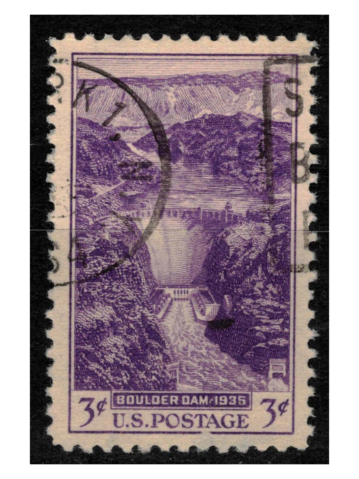 USA 1935 Boulder Dam inauguration