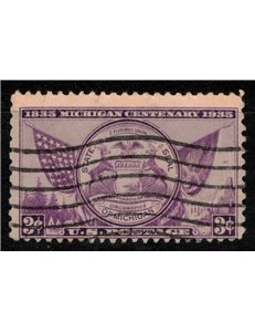 USA 1935 Centennial of the State of Michigan us