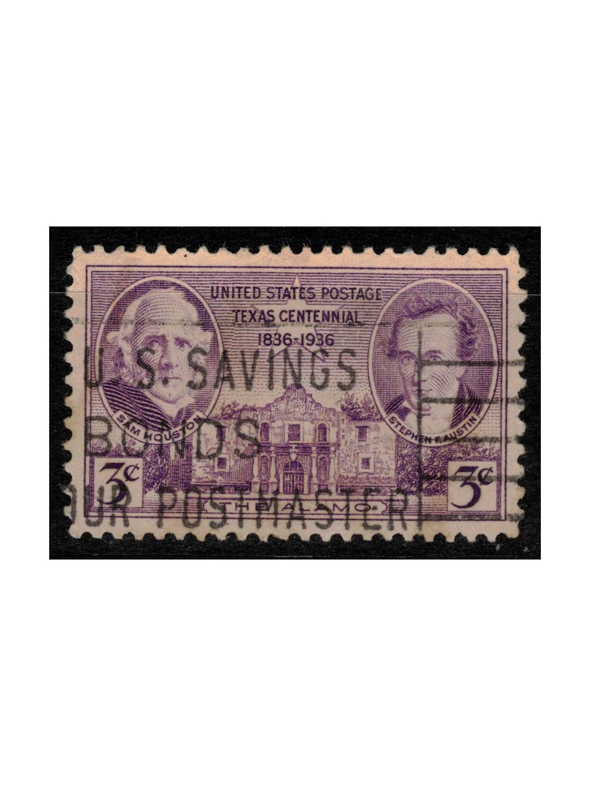 USA 1936 Indipendenza del Texas us