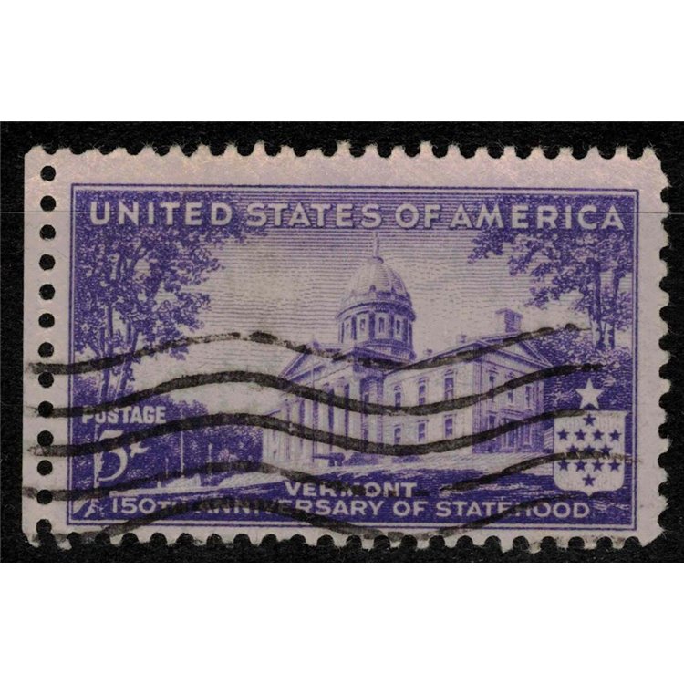 USA 1941 Admission of Vermont into the Confederacy