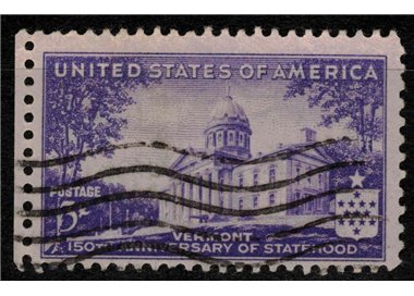 USA 1941 Admission of Vermont into the Confederacy