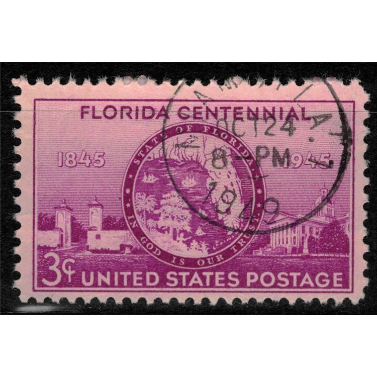 USA 1945 Ammissione della Florida us