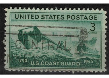 USA 1945 In honor of the US Coast Guard