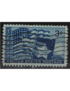 USA 1945 Admission of Texas us