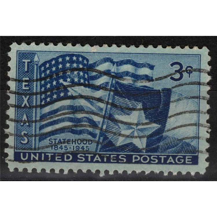 USA 1945 Ammissione del Texas us