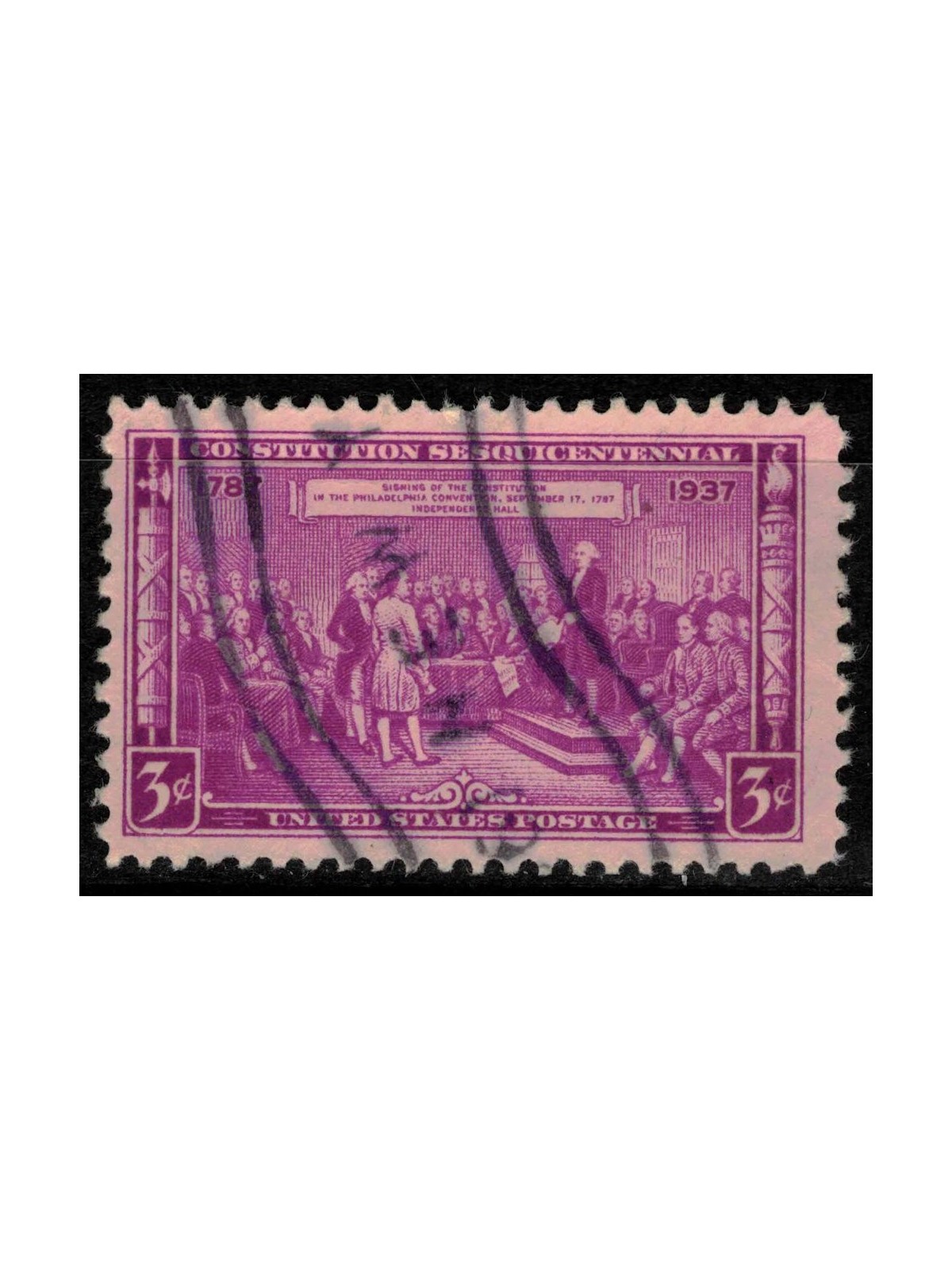USA 1937 Firma della Costituzione us