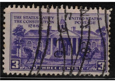 USA 1938 Ratifica della Costituzione us