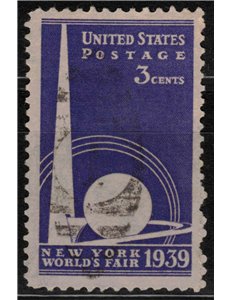 USA 1939 Fiera Mondiale di New York us