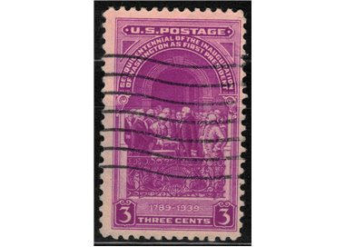USA 1939 Elezione di George Washington us
