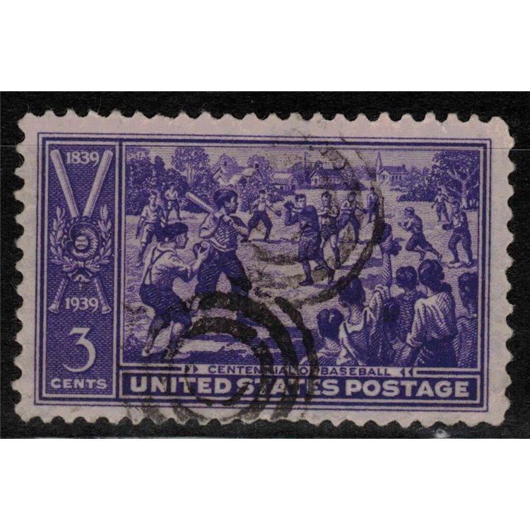 USA 1939 Centenary of US baseball