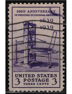 USA 1939 First US printing house