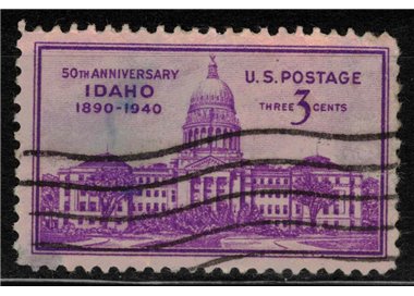 USA 1940 Ammissione dell'Idaho us