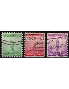 USA 1940 National Defense 3v us