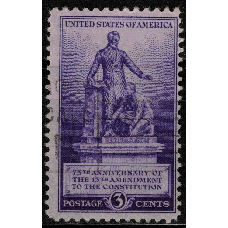 USA 1940 Abolizione della schiavitù us