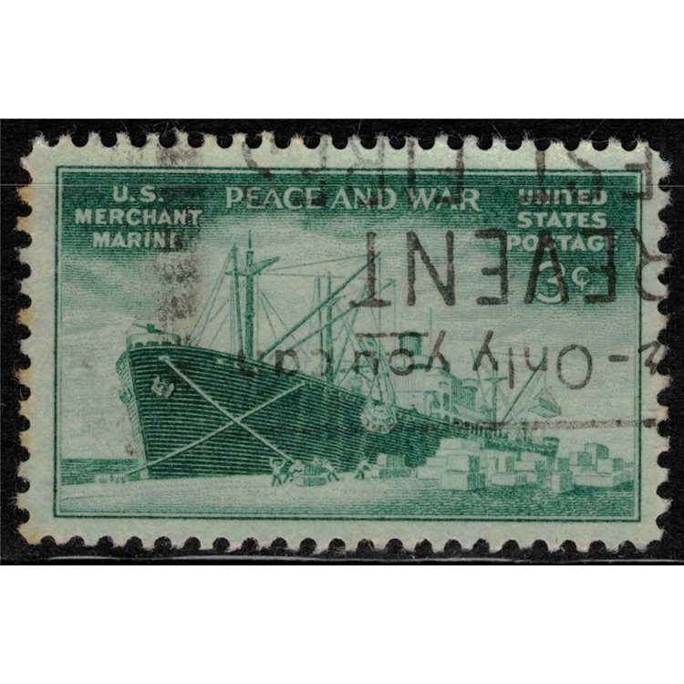 USA 1946 In onore della Marina Mercantile us