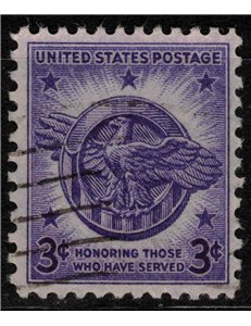 USA 1946 Veterani della 2ª guerra mondiale us