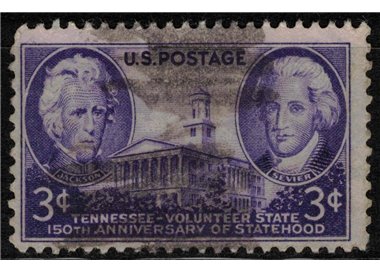 USA 1946 Admission of Tennessee us