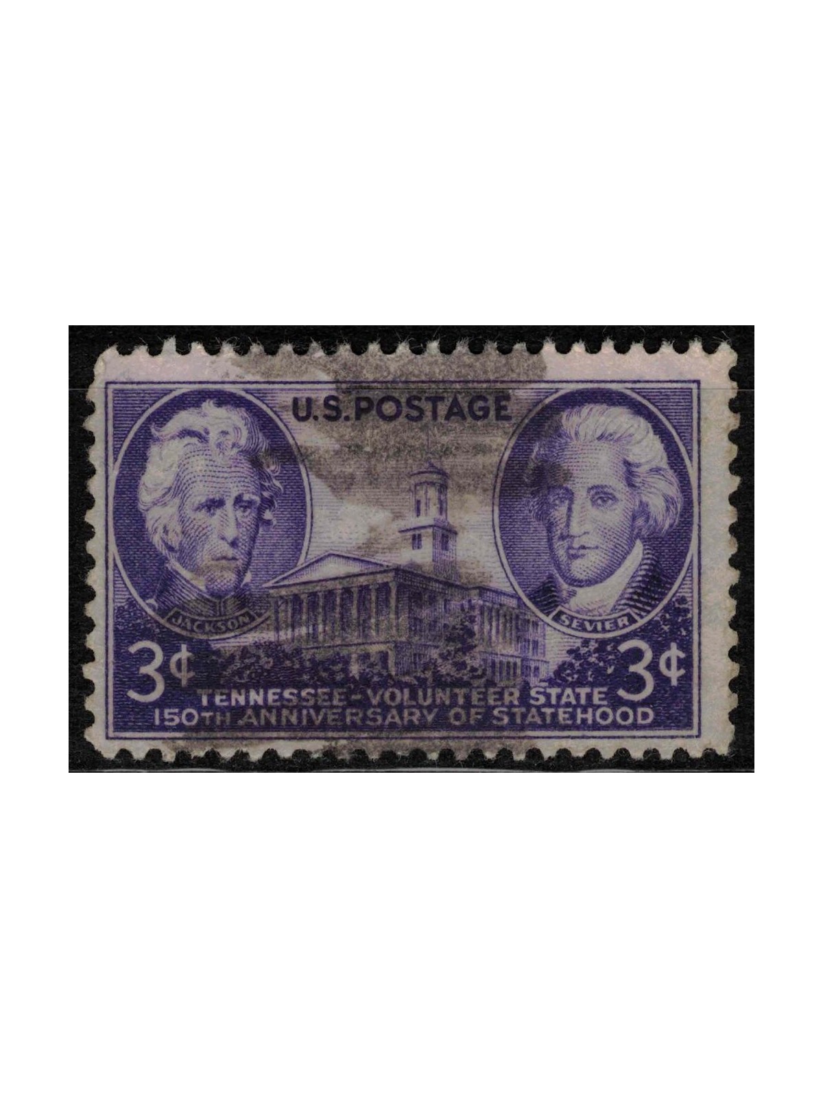 USA 1946 Ammissione del Tennessee us