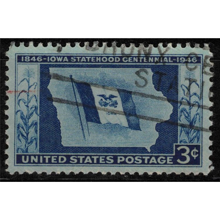 USA 1946 Ammissione dello Iowa us