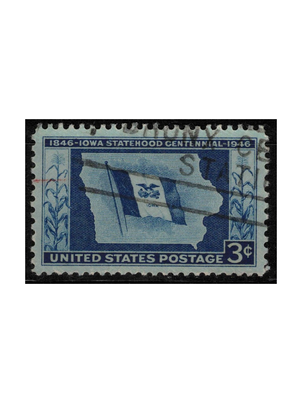 USA 1946 Ammissione dello Iowa us