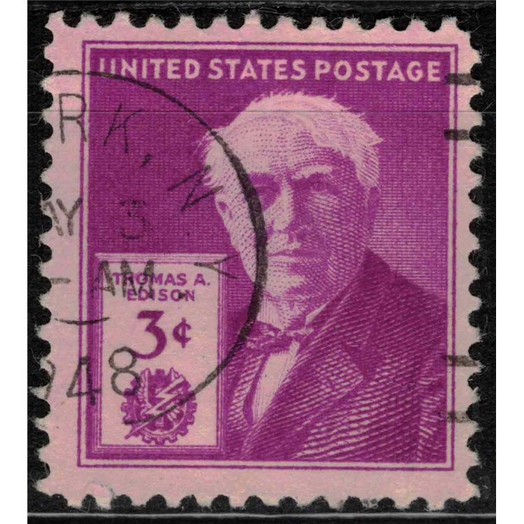 USA 1947 Thomas Alva Edison us