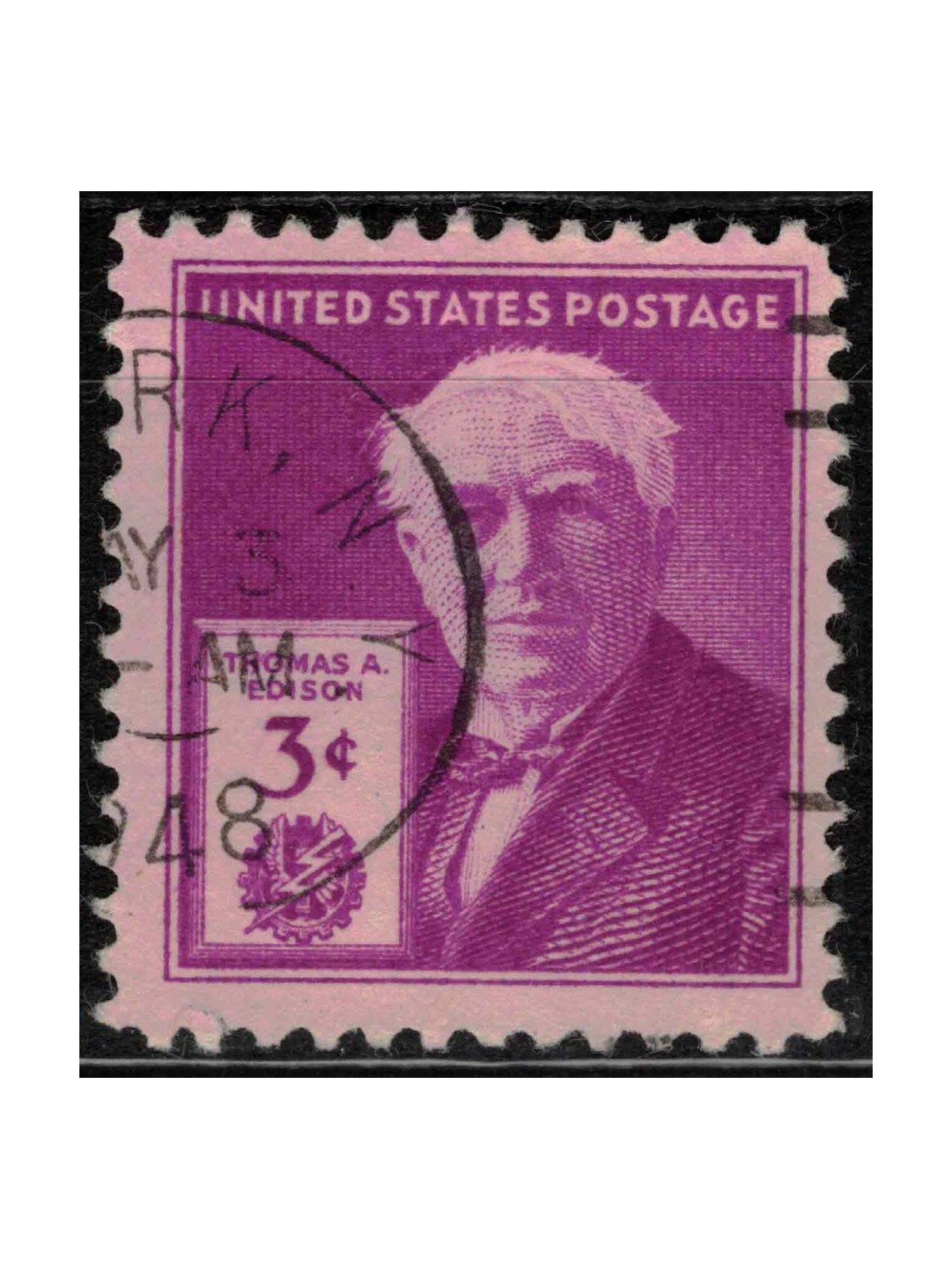 USA 1947 Thomas Alva Edison us