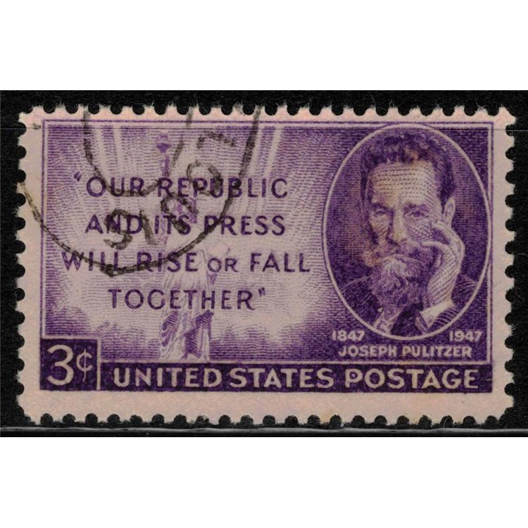 USA 1947 Joseph Pulitzer us