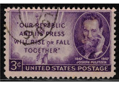 USA 1947 Joseph Pulitzer us