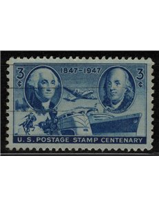 USA 1947 First United States Postage Stamps us