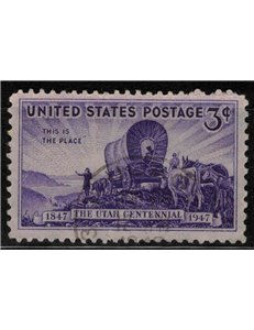 USA 1947 Centennial Utah us