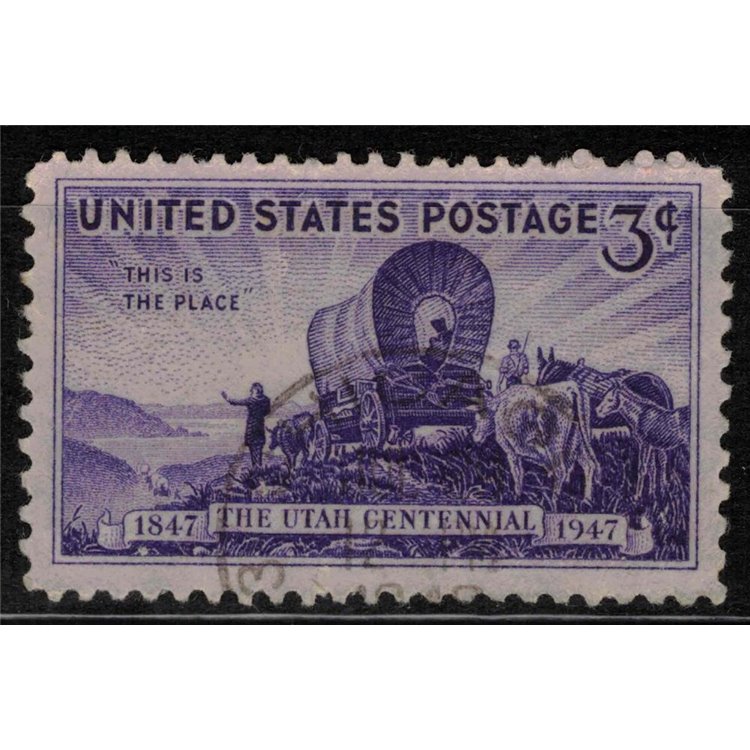 USA 1947 Centenario Utah us