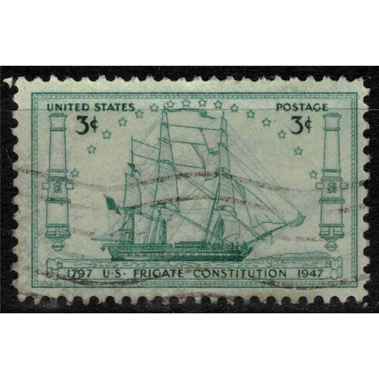 USA 1947 Varo della fregata Constitution us