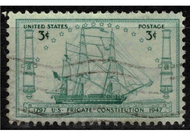 USA 1947 Varo della fregata Constitution us