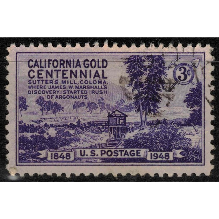 USA 1948 Scoperta dell'oro us
