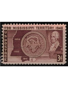 USA 1948 Anniversario del Mississippi us