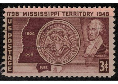 USA 1948 Anniversario del Mississippi us