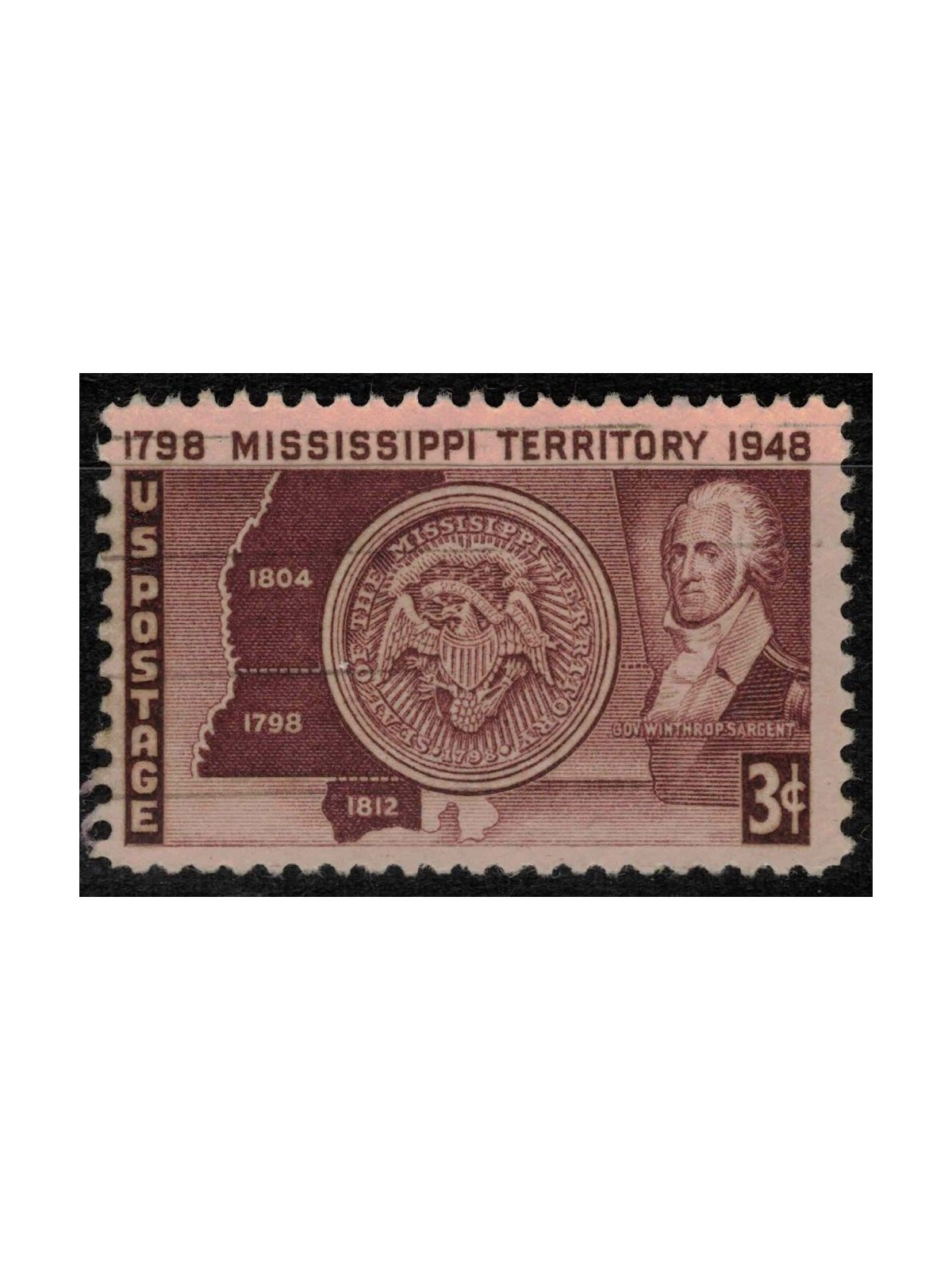 USA 1948 Mississippi Anniversary us