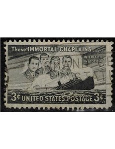 USA 1948 In memory of US military chaplains