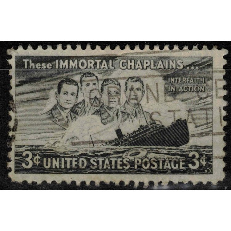 USA 1948 In memory of US military chaplains