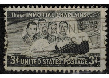 USA 1948 In memory of US military chaplains