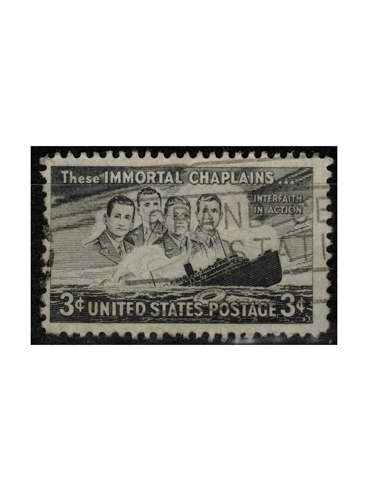 USA 1948 In memoria dei cappellani militari us