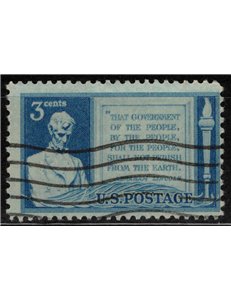 USA 1948 Proclama di Abraham Lincoln us