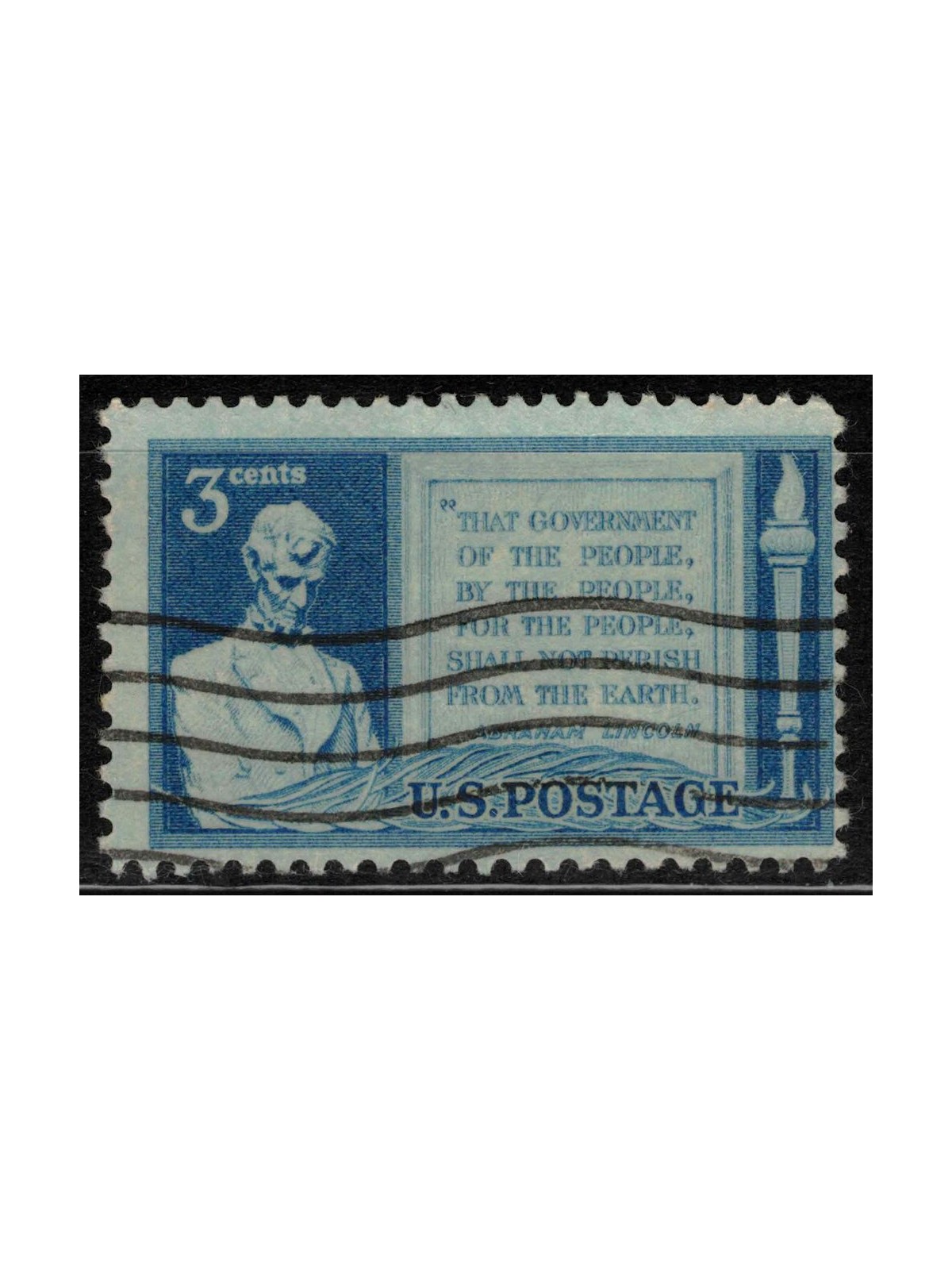USA 1948 Proclama di Abraham Lincoln us